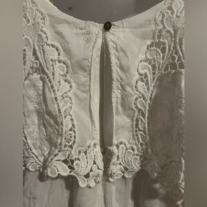 dolce vita white lace dress